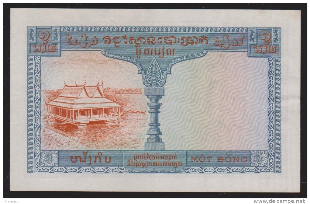 INDOCHINE CAMBODGE LAOS VIETNAM  COMBINED  ISSUE    Pick  N° 94   VF - Indochina
