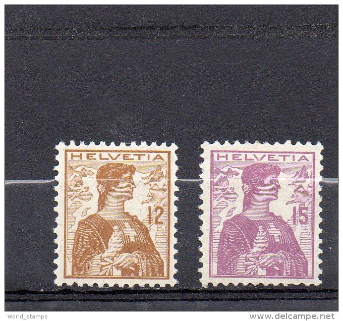 SUISSE 1909-10 * - Unused Stamps