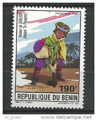 Benin YT 696 " Danseur " 1991 Neuf** - Bénin – Dahomey (1960-...)