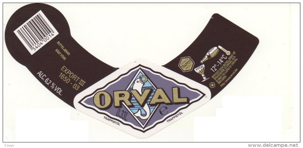 Orval - Version "EXPORT III" - Birra