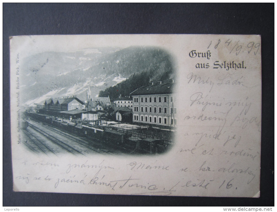AK SELZTAL Selzthal Bahnhof 1899  ////  D*11713 - Selzthal