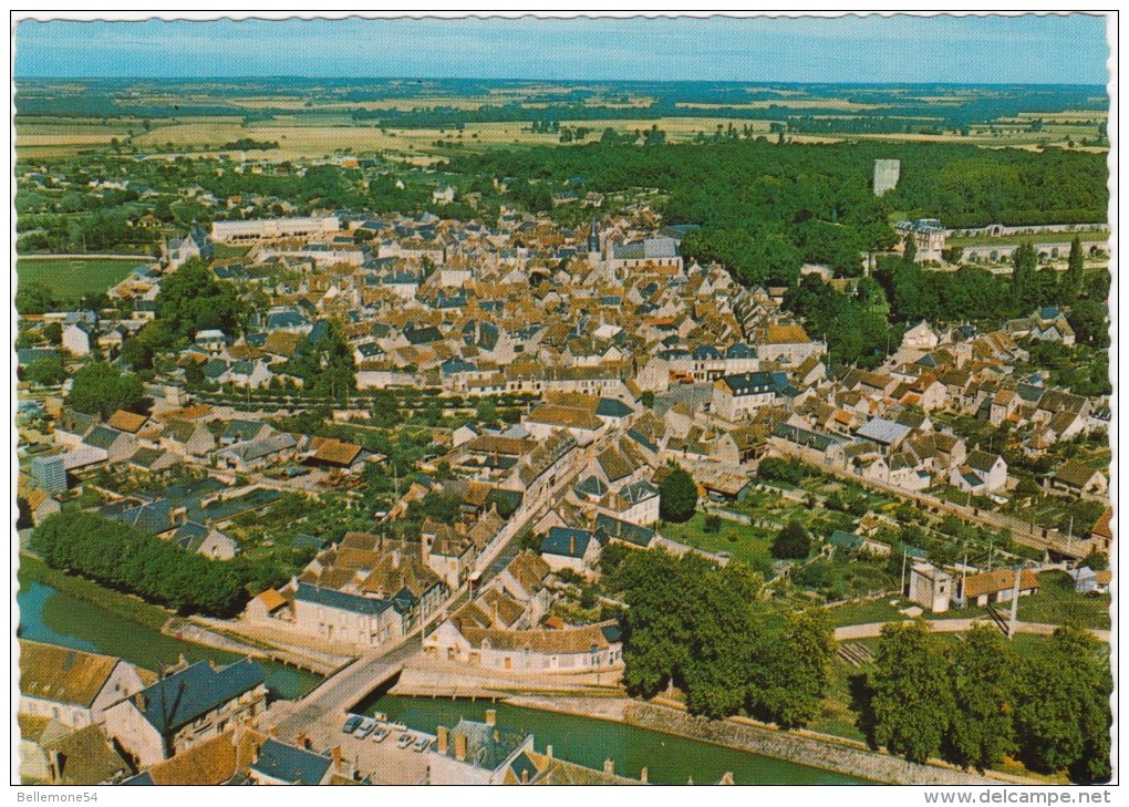 Cp 45 Châtillon Coligny Premier Jour 17-2-1973  Vue Générale (voir Scan Recto-verso) - Chatillon Coligny