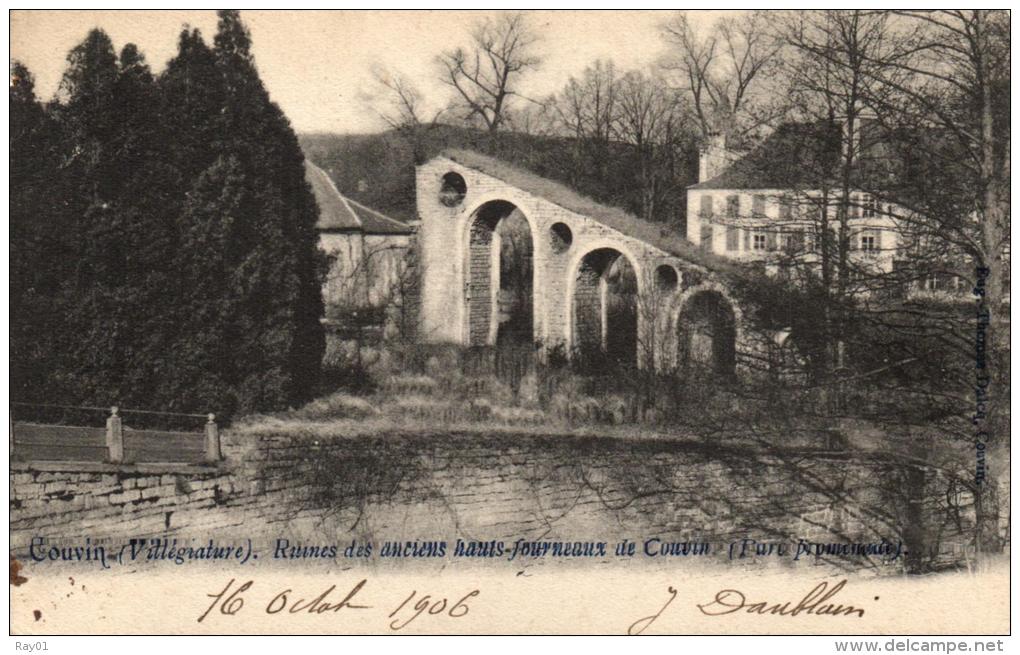 BELGIQUE - NAMUR - COUVIN - Ruines Des Anciens Hauts-Fourneaux - (Parc Promenade). - Couvin