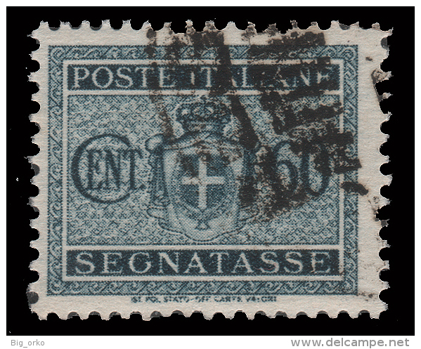 Italia - Segnatasse Con Nuovo Stemma (senza Fasci) - Senza Filigrana: 60 C. Ardesia  (n° 80) - 1945 - Taxe
