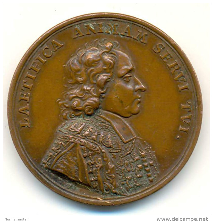 WURZBURG , CHRISTOPH FRANZ Von HUTTEN (1673-1729) MEDAL - Monarchia/ Nobiltà