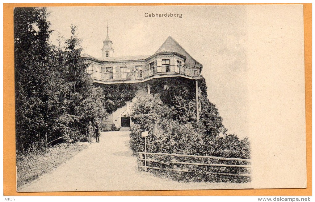 Gebhardsberg Bregenz 1900 Postcard - Bregenz