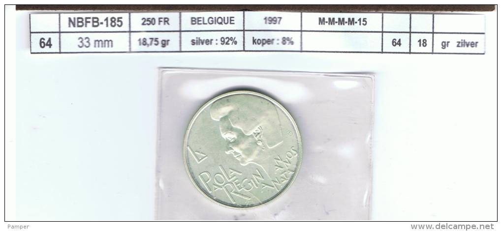 NBFB-185    -  1997 - 250 Francs