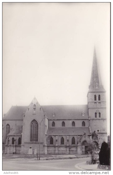 CPU 19/ Opoeteren De Kerk "echte Foto" Uitg. Huis Baeten-Tijskens Neeroeterenstraat 2 - Maaseik