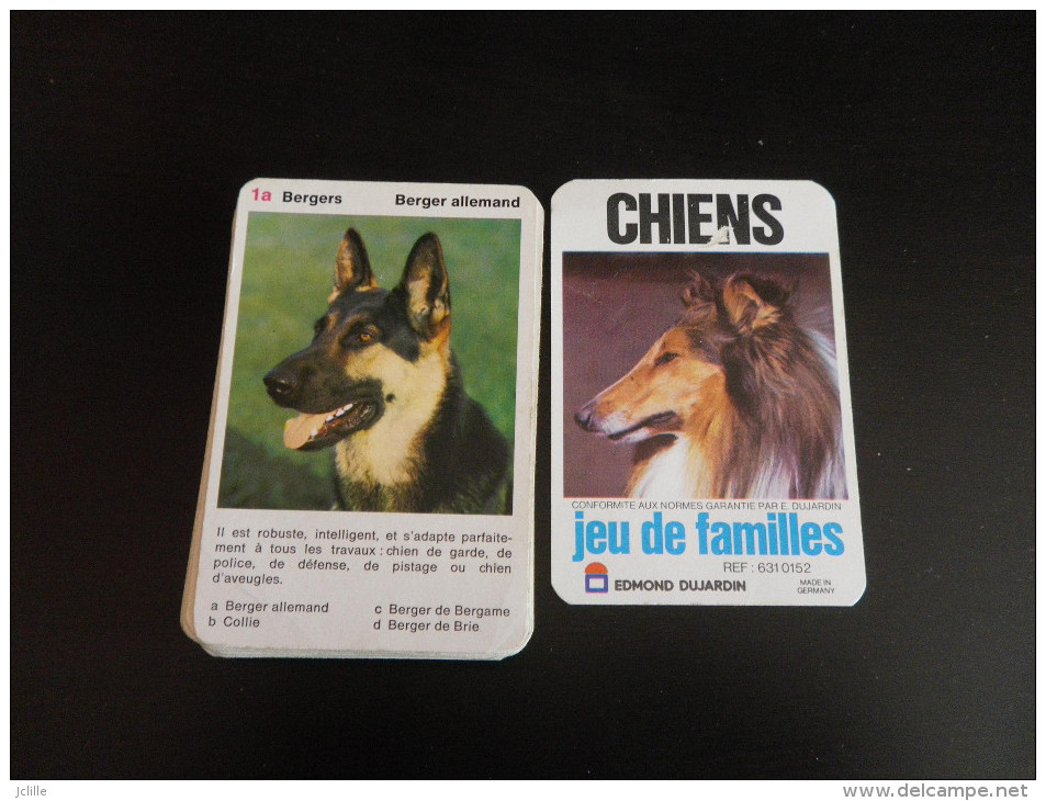 Jeu De 8 Familles De 4 - Quartet - CHIENS - Dujardin - Autres & Non Classés