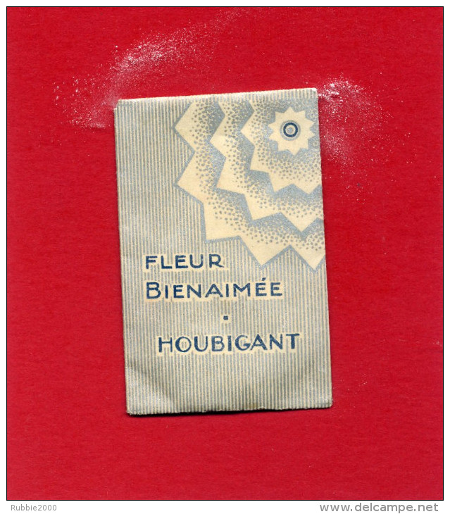 ECHANTILLON ANCIEN PARFUM FLEUR BIEN AIMEE HOUBIGANT POCHETTE DE POUDRE PARFUMEE - Unclassified