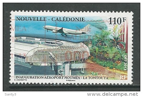 Nieuw-Caledonie, Yv   Jaar 2013,  Vliegtuig,   Gestempeld, Zie Scan - Usados