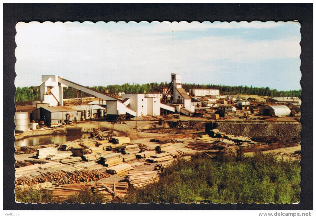 RB 984 - 1971 Airmail Postcard - Anglo-Rouyn Copper Mines - Ronge Saskatchewan Canada - 10c Rate To Newbury UK - Other & Unclassified