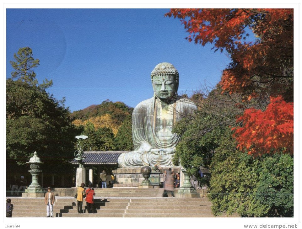 (PH 50)  Japan - Great Buddha Of Kamakura - Buddhism
