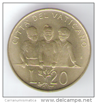 VATICANO 20 LIRE 1992 - Vaticano