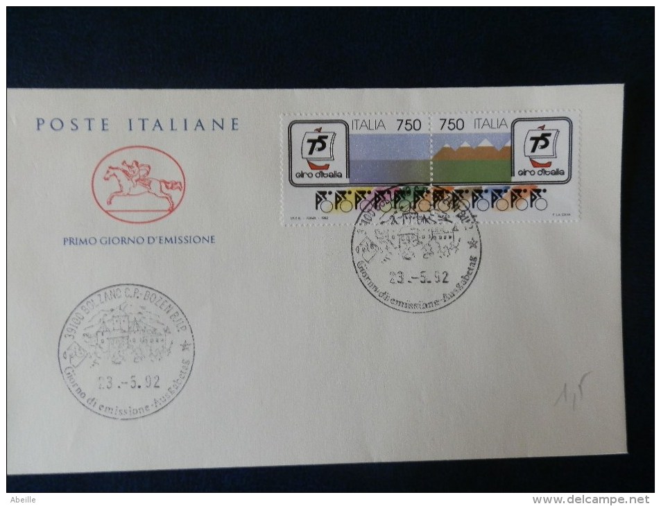 33/984A     FDC   ITALIE - Ciclismo