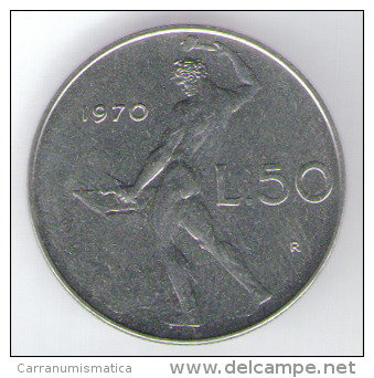 ITALIA 50 LIRE 1970 - 50 Lire