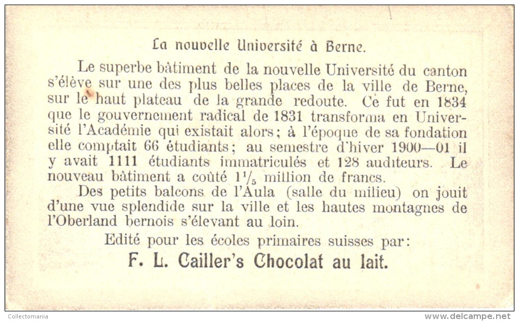 21 Cards  Karten, Cartes, Cailler's Chocolat Au Lait - Suisse ( Zwitserland , Schweiz )kantons Approx 1930 Milch Melk - Other & Unclassified