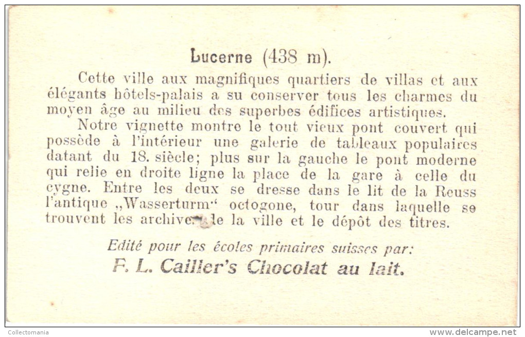 21 cards  karten, cartes, Cailler's chocolat au lait - Suisse ( zwitserland , Schweiz )kantons approx 1930 milch melk