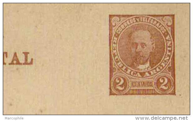 ARGENTINE /  ENTIER POSTAL  ANCIEN - CARTE LETTRE (ref 4643) - Postwaardestukken