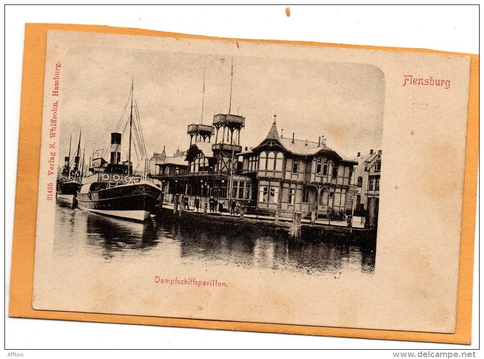 Flensburg 1900 Postcard - Flensburg