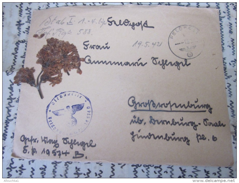 DR - 1940 / 44, Feldpost Brief Mit Oder Ohne Inhalt, Mit Feldpost Nr Und Reg. / Siehe Die Bilder - Briefe U. Dokumente