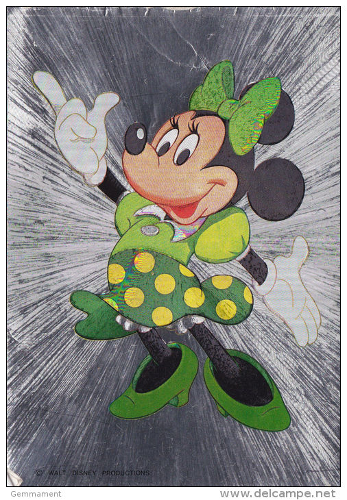 6 DISNEY CHARACTERS @ POPEYE. POSTCARDS - Other & Unclassified