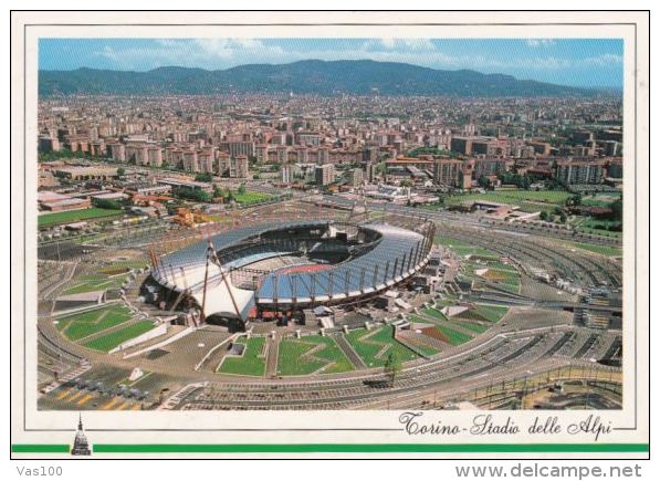 CPA TORINO- STADIO DELLE ALPI, STADIUM, STADE, PANORAMA - Stadiums & Sporting Infrastructures