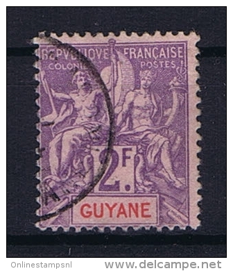 Guyane : Yvert  48 Used / Obl - Gebruikt