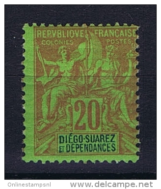 Diégo-Suarez: Yv. 31 MH/* - Neufs