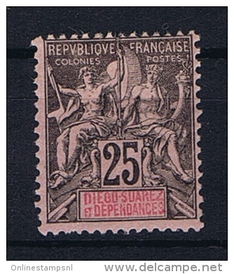 Diégo-Suarez: Yv. 32 MH/* - Unused Stamps