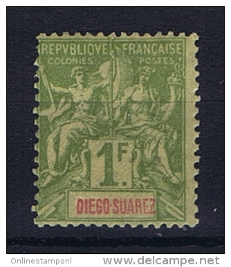 Diégo-Suarez: Yv. 50 MH/*, Signed/signé/signiert/ Approvato - Unused Stamps