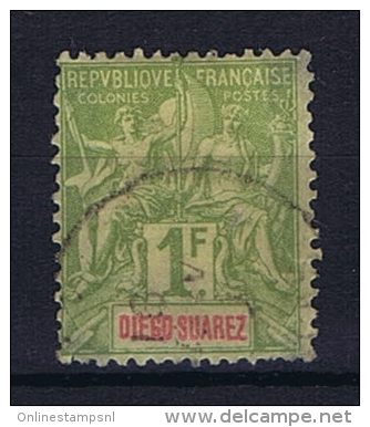 Diégo-Suarez: Yv. 50 Used Obl - Used Stamps