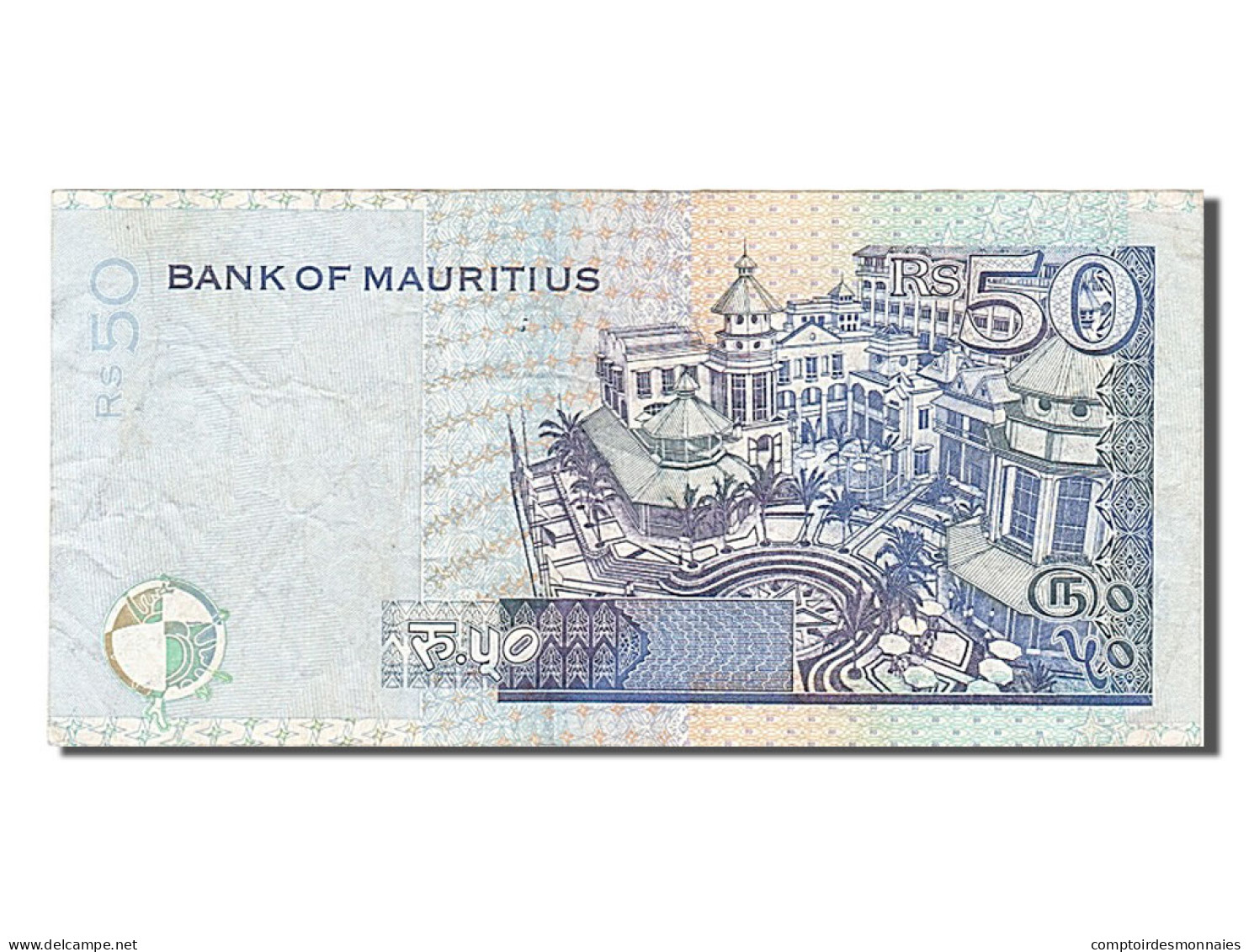 Billet, Mauritius, 50 Rupees, 2001, TTB - Mauritius