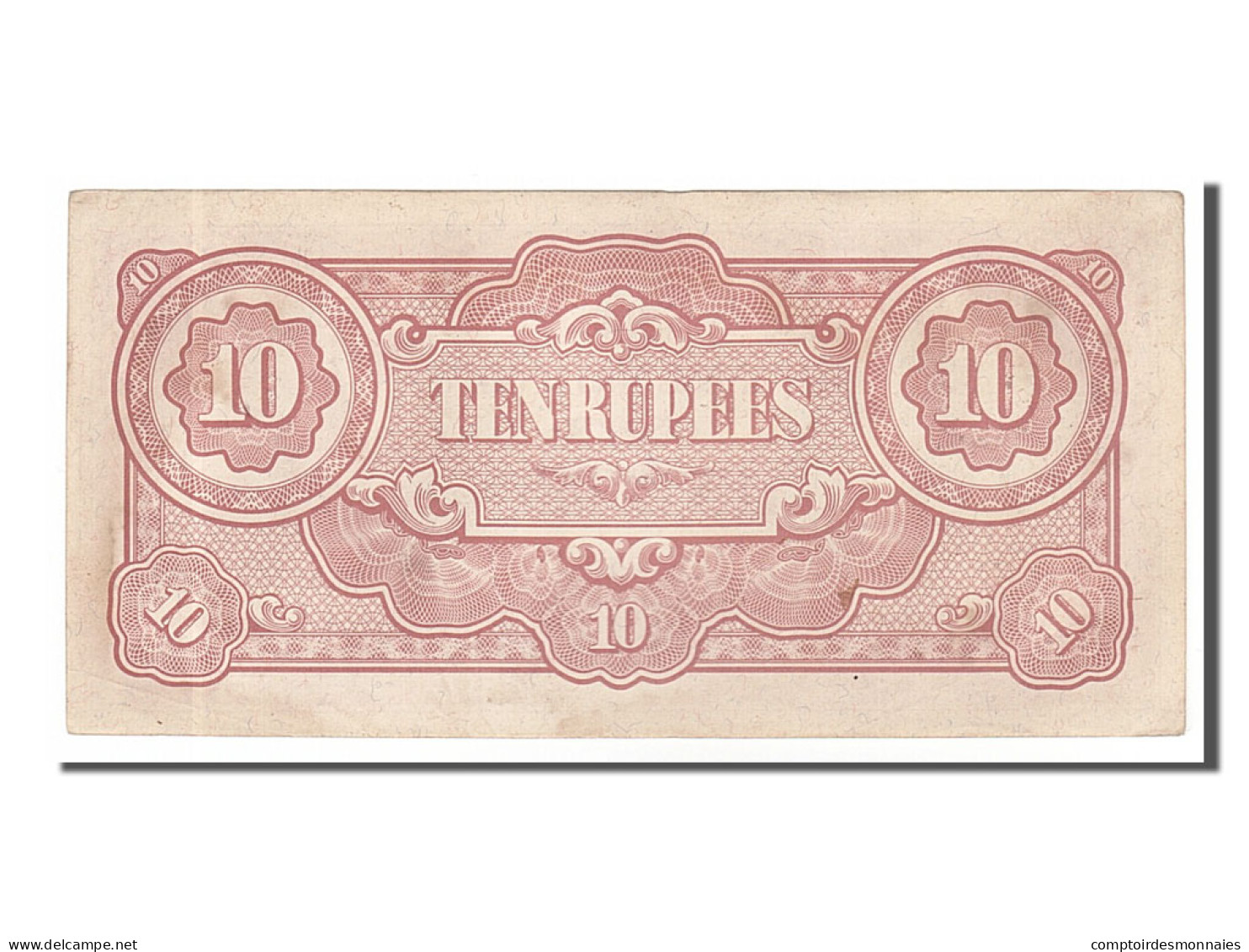 Billet, Birmanie, 10 Rupees, 1942, TTB - Myanmar
