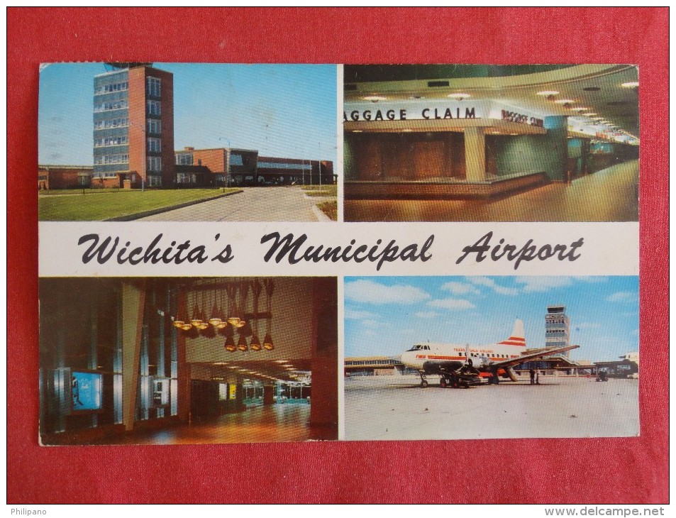 - Kansas > Wichita    Municipal Airport  1962  Cancel  Ref 1273 - Wichita