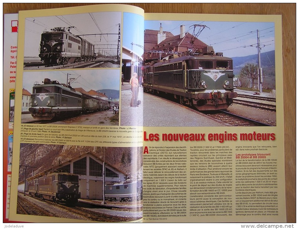 LE TRAIN LES ELECTRIFICATIONS SNCF Tome 3 Spécial 70 Revue Trains Wagons Chemins De Fer SNCF Rail Autorail - Railway & Tramway