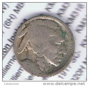 USA - 5 Cents Fecha No Visible Tipo INDIO - BUFALO - 1938-…: Jefferson