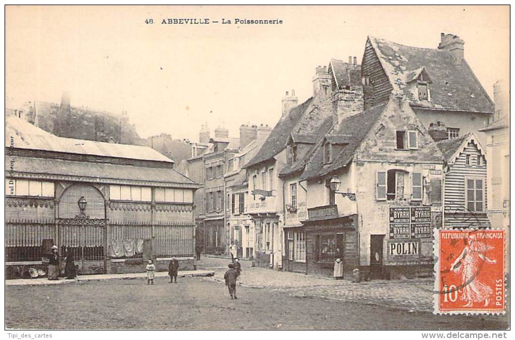 80 - Abbeville - La Poissonnerie - Abbeville