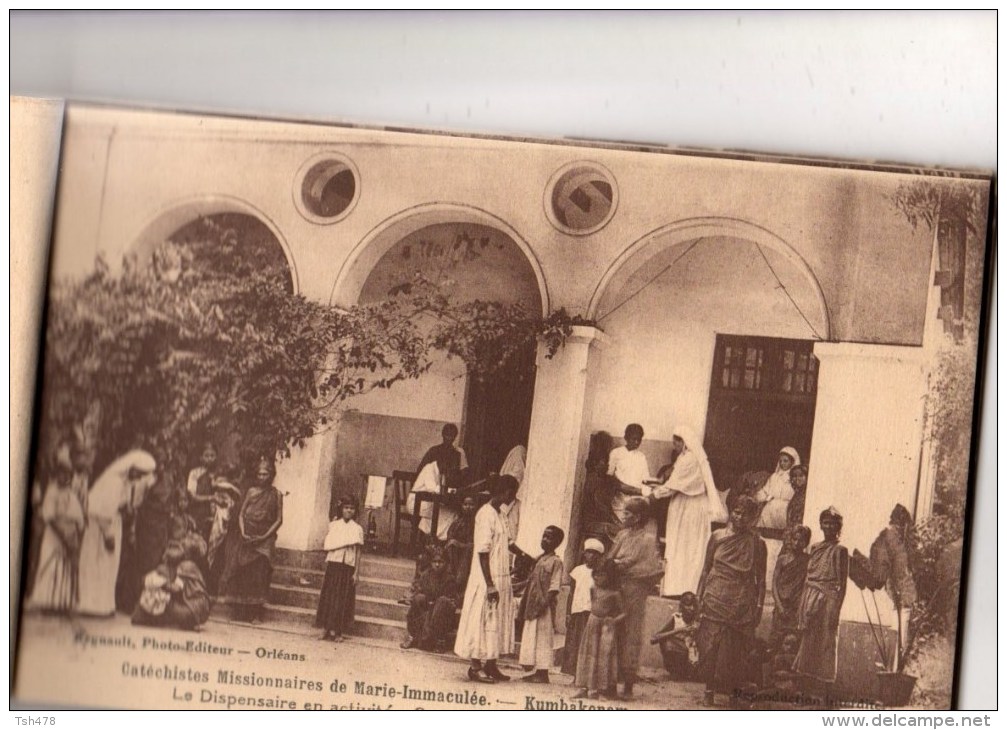 CARNET DE 12 C P A --CATECHISTES MISSIONNAIRES DE MARIE-IMMACULEE-inde Kumbakonam-voir 14 Scans - Autres & Non Classés