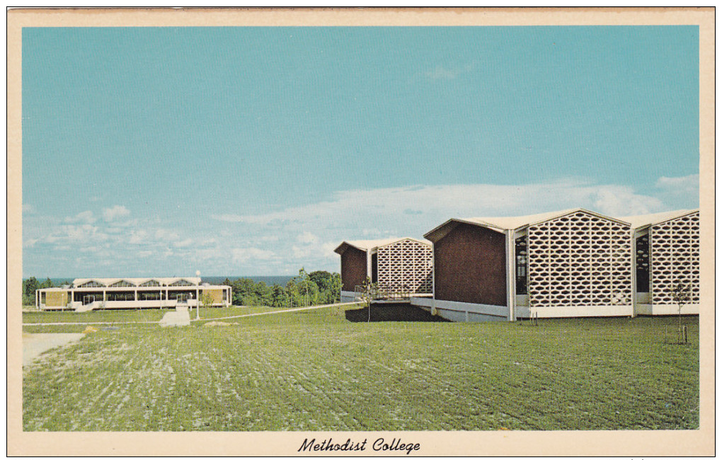 Methodist College, Classroom Building And Student Union, North Of FAYETTEVILLE, North Carolina, 1940-1960s - Fayetteville