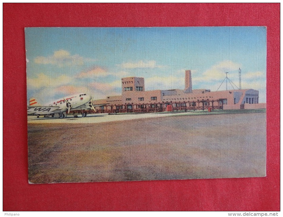 New Mexico > Albuquerque  Municipal Airport Adminstration Bldg  1942 Cancel    Ref 1274 - Albuquerque