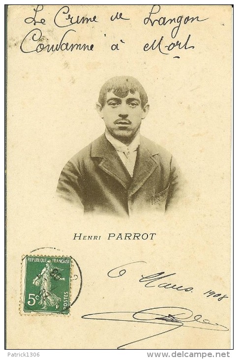 CPA  LANGON, Henri PARROT, Le Garçon De Salle Du Café De La Gare  9523 - Langon