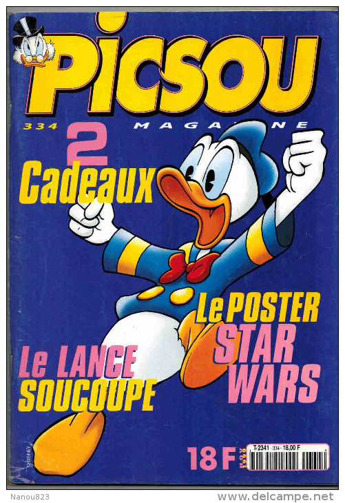 ALBUM PICSOU MAGAZINE N° 334 De Novembre 1999 Spécial Star Wars TBE - Picsou Magazine