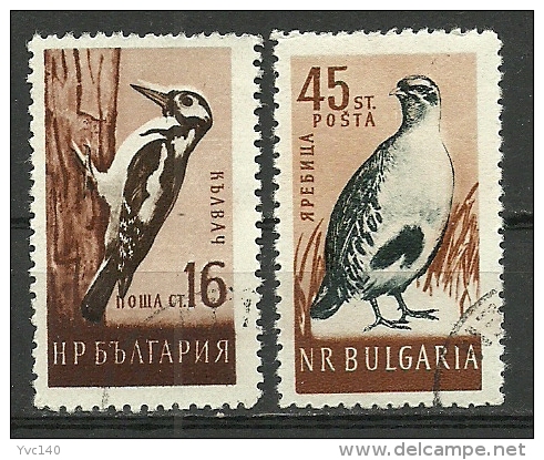 Bulgaria; 1959 Birds - Perdrix, Cailles