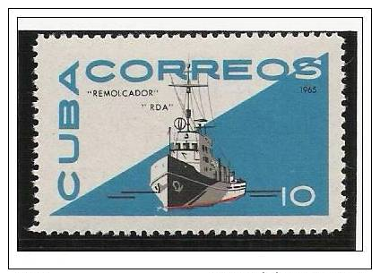 CUBA/KUBA 1965 MEDIOS DE TRANSPORTES 10 CENTESIMI MNH. - Altri & Non Classificati