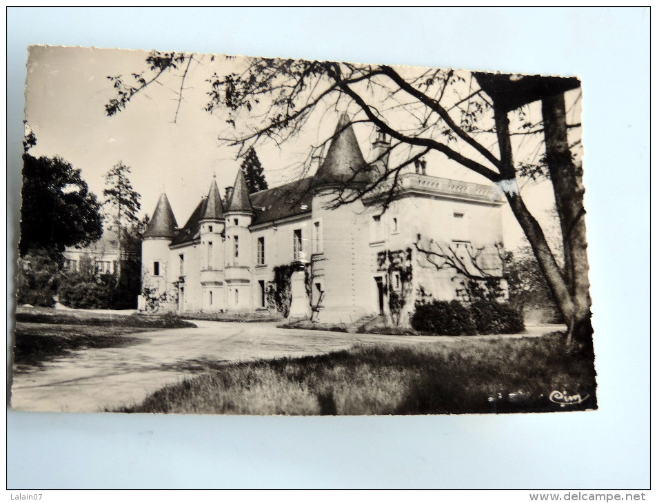 Carte Postale Ancienne : GENILLE : Chateau De Marolles En 1959 - Genillé