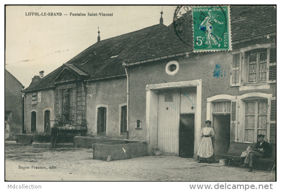 88 LIFFOL LE GRAND / La Fontaine Saint-Vincent / - Liffol Le Grand