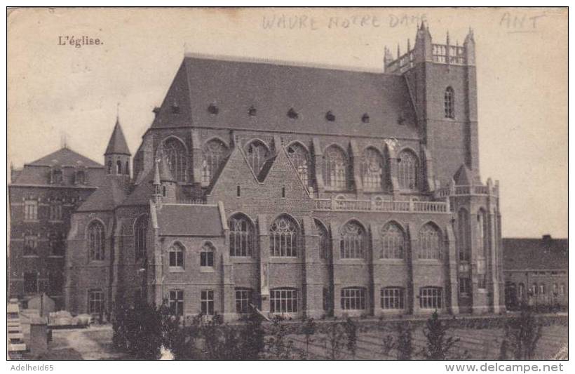 CPU20/ Ed. E&B OLV Waver Kerk Van De Ursulinen Ursulines 1924 Voor Hoboken - Sint-Katelijne-Waver