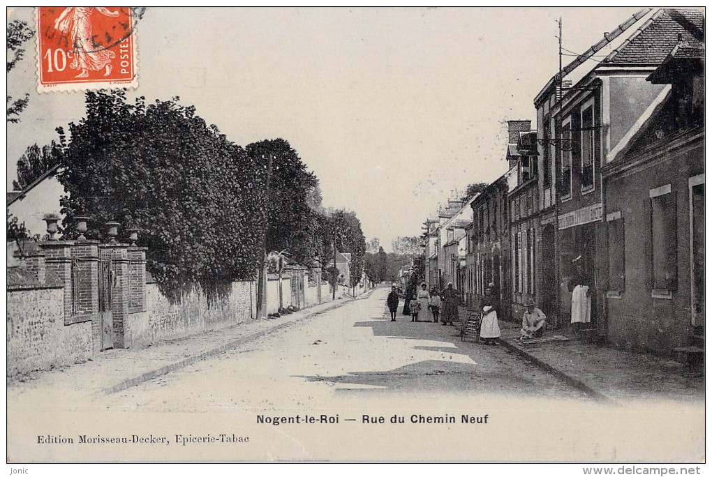 NOGENT LE ROI - RUE DU CHEMIN NEUF - Nogent Le Roi