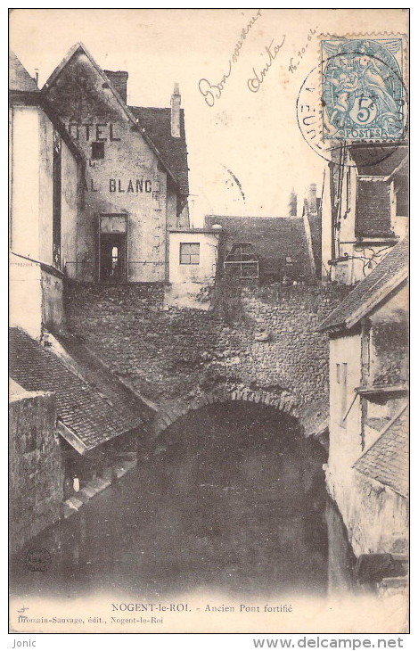 NOGENT LE ROI - ANCIEN PONT FORTIFIE - Nogent Le Roi